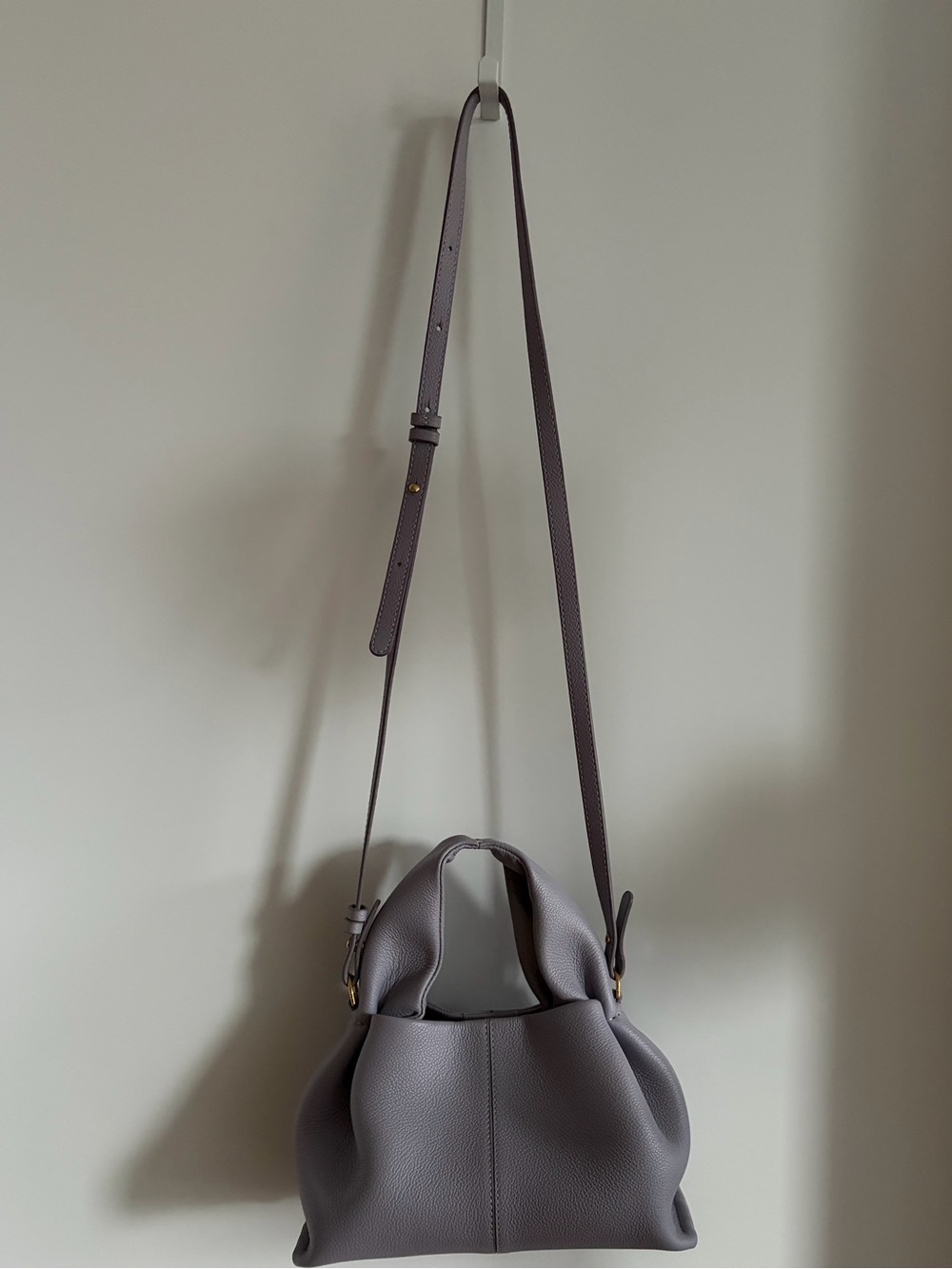 Polène Numéro Neuf Mini in Textured Mauve